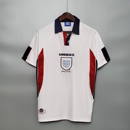 #E 98 Home Retro Soccer Jersey Football Sports T-shirt