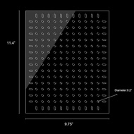Fish Tank Divider Black 10 Gallon/20-Gal (Extra high) Aquarium Divider with Suction Cups Accessories