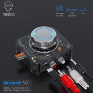 Bộ Thu Phát Bluetooth 5.0 C39 Bộ Chuyển Đổi Âm Thanh Không Dây RCA Sang 3.5Mm Hỗ Trợ Thẻ TF