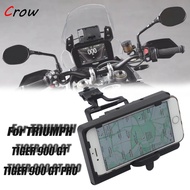 New motorcycle front mid navigation bracket GPS mobile phone charging For TRIUMPH TIGER 900 900GT 90