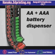 [3dprint] AA+AAA Battery holder wall mounted Accessories > Powerbanks & Batteries > Others