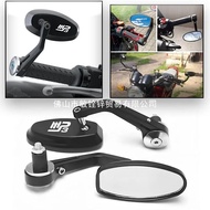 Promotion is Piaggio MP3 250 300 500 HP E Universal 22mm/8mm Aluminum Rearview Mirror Blue Glass