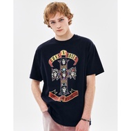 【READY STOCK】KOREAN VIVASTUDIO SUMMER GUNS N ROSES PRINT CREWNECK SHORT SLEEVE T-SHIRT