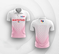 DEPED MATATAG POLO SHIRT UNIFORM FULL SUBLIMATION POLO-Shirt FOR WOMEN AND Men Teacher DEPED BADGE T