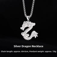 CHUNYAN | Birth Year Zodiac Silver Necklace 999 Ag