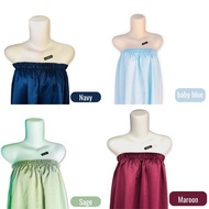 Facial Salon Spa Kemben Beauty Salon Kemben Satin Material Beauty Clinic Kemben Spa Kemben Short Kem