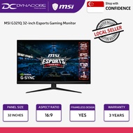 MSI G321Q 32-inch Esports Gaming Monitor - G-Sync, WQHD, IPS, 175Hz, 1ms