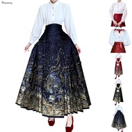 Hanfu Chinese Horse Face Skirt Ming Dynasty Woman Traditional Embroidered Skirt brand new and fashion