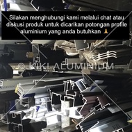 SISA POTONGAN ALUMINIUM - POWDER COATING TERBARU!!!