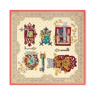 Fashion Lightweight Silk Feeling Square Bandanas for Women 50x50cm 70x70cm 90x90cm