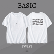 🔥So on เสื้อยืด Basic ทรง Oversize รุ่น Twist
