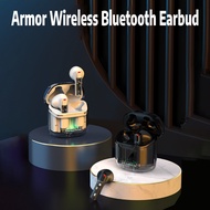 SENDEM TWS Wireless Headphones Earphone Bluetooth Compatible V5.3 Waterproof Headset with Mic Transp