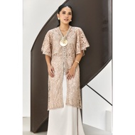 MINEWEAR - EDITH - BROWN TUNIC TOP Tunic Top Tunic Blouse Muslimah Tunic Muslimah