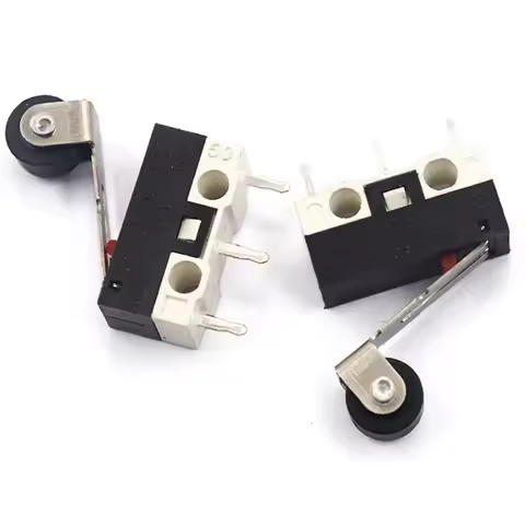 20Pcs 3 Pins Limit Switch SPDT Mouse Button Tact Switch 1A 125V Micro Switch for 3D Printer Parts Mo