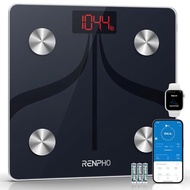 RENPHO Larger Size Body Fat Scale, Scale for Body Weight, Weight Scale with Health Monitor Sync App,