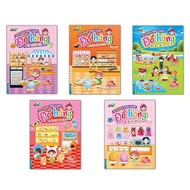 Book - Sticker Game of Goods for Children Going to Supermarket, Going to Pet Shop, Going to Shopping