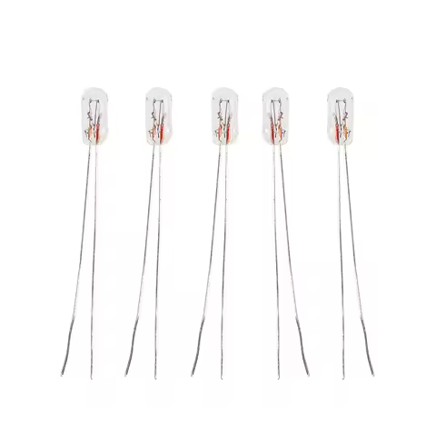 Instrument panel T3 Led Bulb 14V 0.91W T3 lamps 5pcs Universal Car Audio Gear Indicator Light Bulbs 