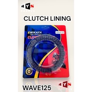 CLUTCH LINING MIKAFA WAVE125