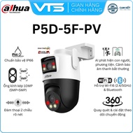 DAHUA PICOO DUAL D1 DH-P3D-3F-PV 6MP/ DH-P5D-5F-PV 10MP Outdoor Binocular Wifi Camera – 360 Degree R