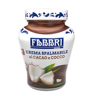 แฟบบรี ครีมมะพร้าวโกโก้ จากอิตาลี 200 กรัม - Cacao Coconut Cream 200g Fabbri brand from Italy
