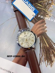 💗Casio 男裝3圈設計皮帶手錶
