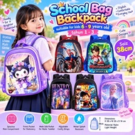 38cm / 42cm Primary Cartoon School Bag Backpack / Bag Sekolah / Kids school Bag