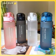 JACOLR 780ml Sports Water Bottle Girl Boy  Frosted Drinking Bottle