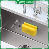 WIN Magnetic Sponge Holder for Kitchen Sink Stainless Steel Drain Rack Dish Drainer