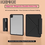 Kenke Vỏ Ốp ipad Vỏ máy tính bảng từ trường hợp với một túi đựng bút chì cho iPad 2025 Air Pro 11 in