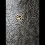 chanel 牛仔布totebag