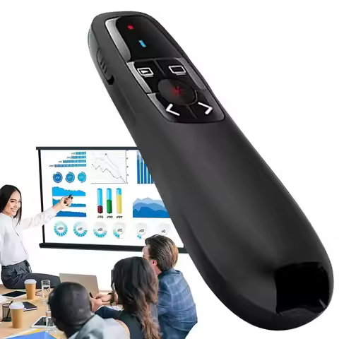 2024 NEW 2.4GHz Wireless Power Point Pen Presentation Clicker USB Remote Control Flip Presenter Poin