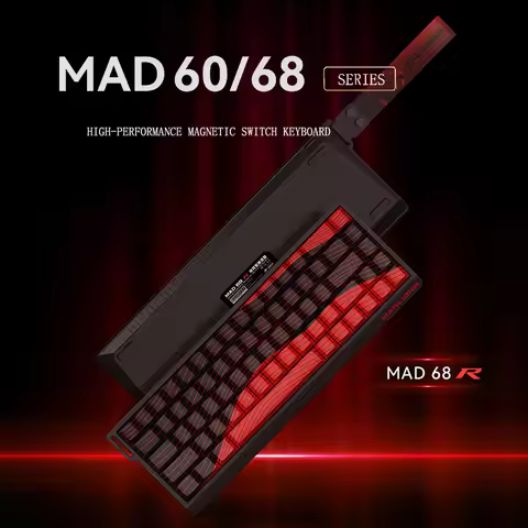 FGG MADLIONS MAD60/68 HE Gaming Magnetic Keyboard mad 68pro Gaming Mechanical Mechanical Keyboard Bi