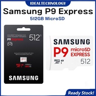 Samsung P9 Express microSD Express Card 512GB microSDXC Memory Card Up to 800 MB/s(MB MK512T/AM)