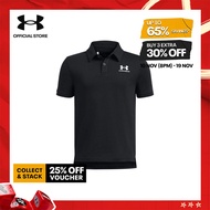 Under Armour Boys UA Icon Polo - BLACK (001)
