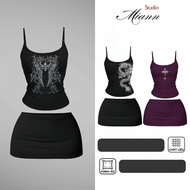 Mini skirt and tank top Set