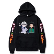 Hunter X Hunter Hoodies Harajuku Anime Japan Kawaii Hoodie Gon Killua Print Sweatshirts Women Graphic Tracksuits Couple Clothes XS-4XL