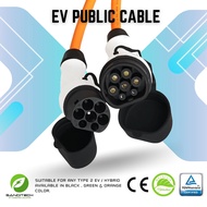 (💥Stock in Malaysia💥) SANGITECH - EV Car Charger Cable / Hybrid Car charge cable wire (7KW, 22KW) 5M