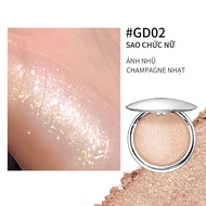 Focallure Họa tiết mềm mại giống Mochi Highlighter Shimmer Glitter