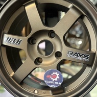 NEW SPORTRIM Rim 15Inch Promax Wheel TE37 15x7JJ ET35 4H100 BR-Dark