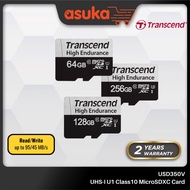 Transcend USD350V High Endurance 64GB / 128GB / 256G UHS-I U1 Class10 MicroSDXC Card