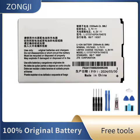 New Battery Li3723T42P3h704572 For MF91 MF90 4G WIFI Router Modem Batteries +Free Tools