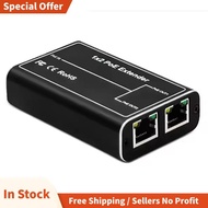 2 Port POE Extender, IEEE 802.3af/At PoE+ Standard, 10/100Mbps, POE Repeater 100 Meters(328 Ft), Ext
