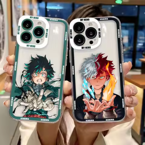 My Hero A-Academia Izuku Cover Clear Phone Case For Infinix HOT ZERO 60 50 40i 40 30 30I 20I 20S 12 
