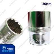MATA LIPPRO 26 mm 12PT 1/2" Inch Socket Wrench Hex Socket Wrench