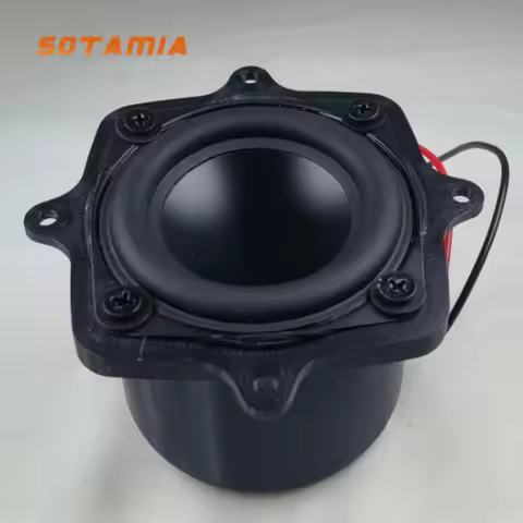SOTAMIA 1Pcs 3 Inch Subwoofer Sound Cavity HIFI Speaker 4 Ohm 20W Aluminum Basin Diaphragm Electric 