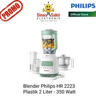 Philips Blender HR2223 2 Liter HR 2223 Plastik 2223/30 2L Chopper 4in1