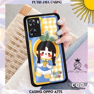 Case hp Oppo a77s Motif [CUTEPHONE] Hardcase Softcase Aesthetic Premium Cool Accessories Silicone Mo