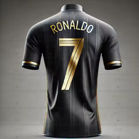 Chatgpt Special Edition Ronaldo No7 Football Jersey Breathable Quick Drying T-shirt Sport Training J