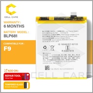 Battery For OPPO F9 CPH1823 CPH1881 CPH1825 BLP681 (3500 mAh)