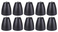 Rockville (10 PEN-65T 6.5" 70V Hanging Pendant Speakers for Restaurant/Bar - (Black)